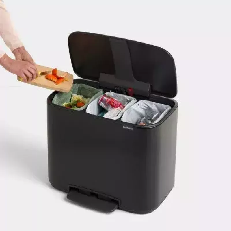 Balde de lixo retangular Brabantia 121104