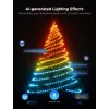 Fita de luzes inteligente Govee 2S 20 m, Wi‑Fi/Bluetooth, verde, 20 m de comprimento, cabo de alimentação de 2,5 m, 6 mm de largura