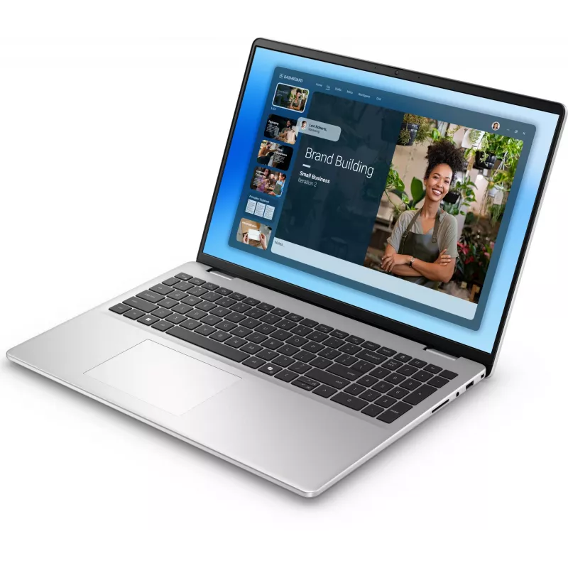 Portátil DELL DC16251 Intel Core 7 150U 40,6 cm (16 polegadas) Full HD+ 16 GB DDR5-SDRAM 512 GB SSD Wi-Fi 6E (802.11ax) Windows 11 Pro platina, prateado