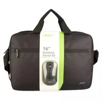 Pasta Acer GP.ACC11.03V 40,6 cm (16 polegadas) preto com pega e alça de ombro