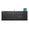 Teclado com fio Lenovo Smartcard II estónio preto USB-A interruptores plunger