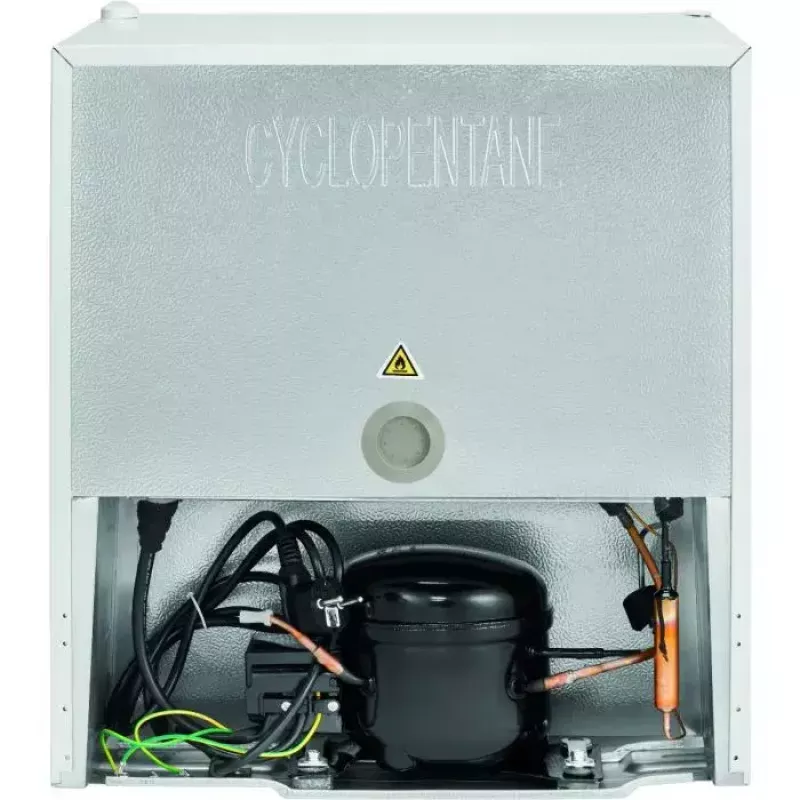 Frigorífico compacto BOMANN KB 7245, 45 L de refrigeração, 4 L de congelador, classe E, 39 dB, branco