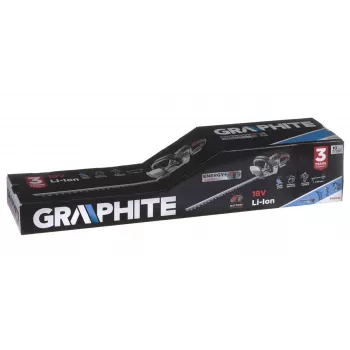 Tesoura a bateria GRAPHITE 58G032, comprimento de corte 51 cm, ferramenta de jardim a bateria