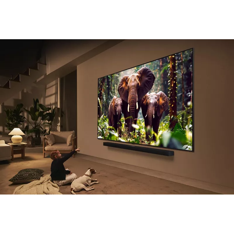 TV LG QNED 55QNED87A3B 139,7 cm (55 polegadas) 4K Ultra HD QNED Mini LED Smart TV Wi‑Fi Ethernet DVB-T/T2/C/S/S2 preto