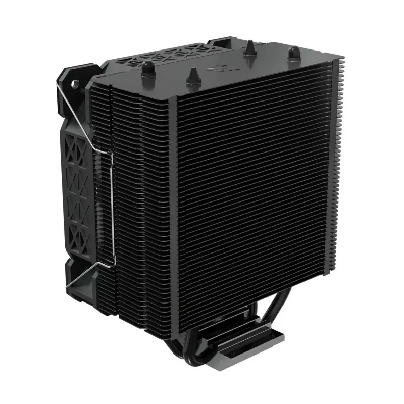 Dissipador/radiador SAVIO SAVGCOFROSTBLACKX2 ventoinha de 120 mm, compatível com LGA 1156/1155/1150/1151/1200/1366/1700, preto
