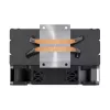Dissipador/radiador SAVIO SAVGCOFROSTBLACKX2 ventoinha de 120 mm, compatível com LGA 1156/1155/1150/1151/1200/1366/1700, preto