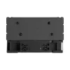 Dissipador/radiador SAVIO SAVGCOFROSTBLACKX2 ventoinha de 120 mm, compatível com LGA 1156/1155/1150/1151/1200/1366/1700, preto