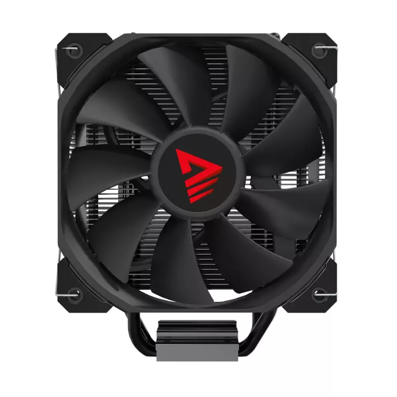 Dissipador/radiador SAVIO SAVGCOFROSTBLACKX2 ventoinha de 120 mm, compatível com LGA 1156/1155/1150/1151/1200/1366/1700, preto