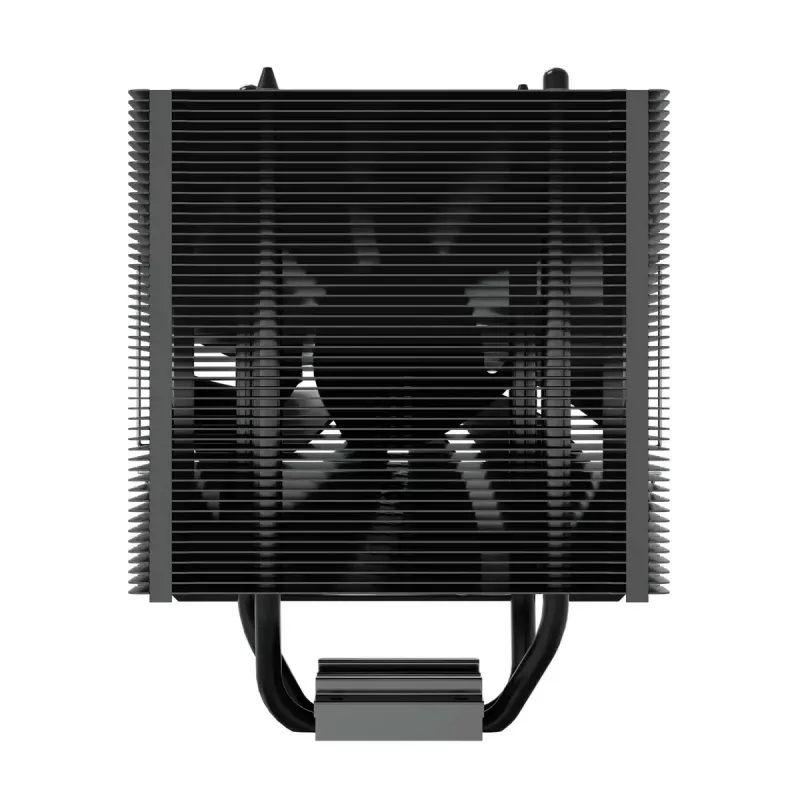 Dissipador/radiador SAVIO SAVGCOFROSTBLACKX2 ventoinha de 120 mm, compatível com LGA 1156/1155/1150/1151/1200/1366/1700, preto