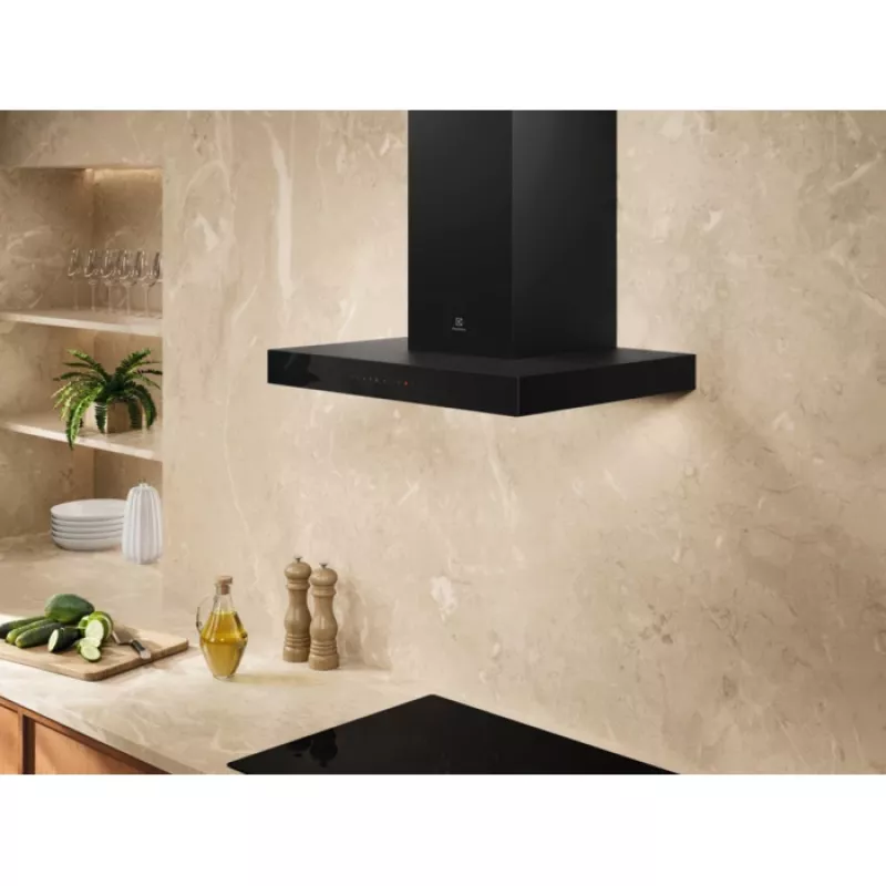Electrolux LFT816K Montagem na parede Preto 600 m³/h