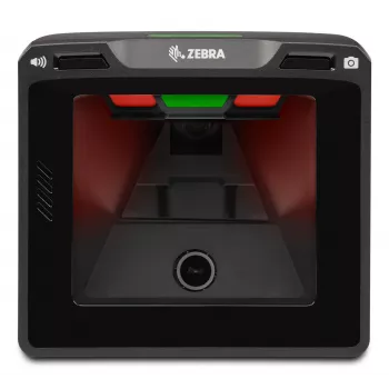 Leitor de códigos de barras de encastrar Zebra SP7208-V 1D/2D USB preto
