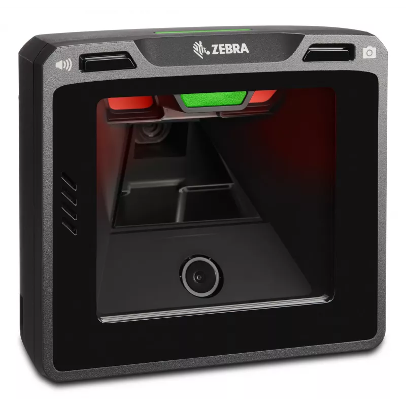 Leitor de códigos de barras de encastrar Zebra SP7208-V 1D/2D USB preto