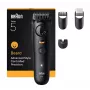 Aparador de barba BRAUN BT5520 — 0,5–20 mm, 40 definições de comprimento, recarregável, 120 min de autonomia, preto