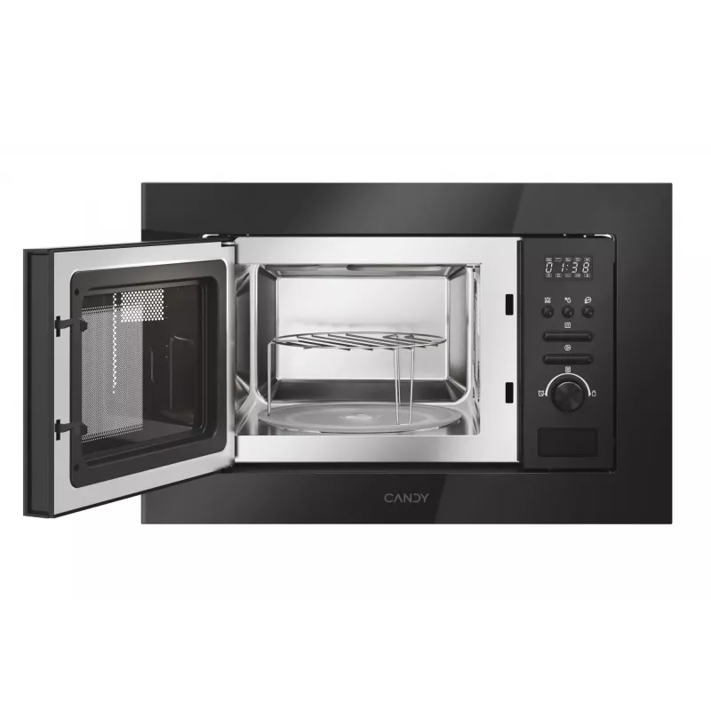 Micro-ondas com grelhador Candy CA20FMW7NB preto de encastrar 20 L 800 W