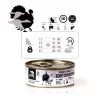 Comida húmida para gatos 3coty peru com ganso para gatinhos 80 g saco — alimento completo para jovens