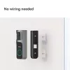 Campainha Imou Doorbell 2S Kit preto 3 MP sem fios montagem na parede