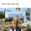 Campainha Imou Doorbell 2S Kit preto 3 MP sem fios montagem na parede