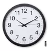 Relógio de quartzo Hama Aruba redondo preto, branco