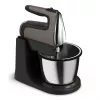 Batedeira manual Tefal Powermix Silence HT654E38 com taça de apoio 600 W cinzento/preto