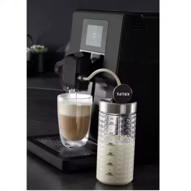 Máquina de café expresso KRUPS EA875U, depósito de água 3 L, recipiente de grãos 250 g, Thermoblock, 1450 W