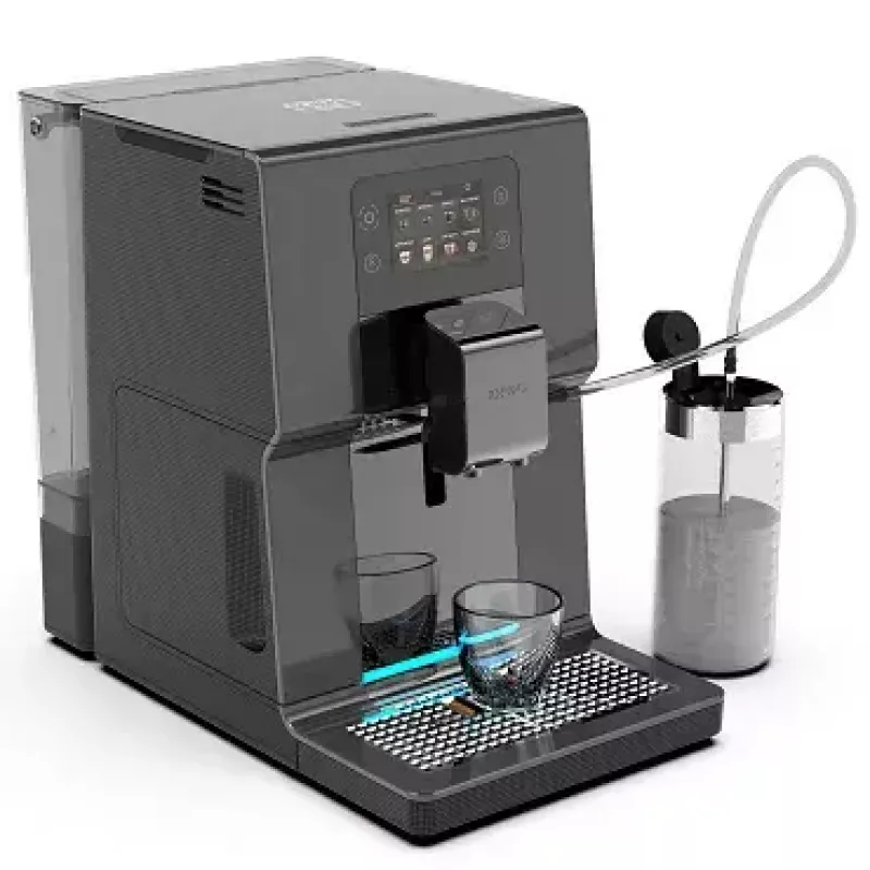 Máquina de café expresso KRUPS EA875U, depósito de água 3 L, recipiente de grãos 250 g, Thermoblock, 1450 W