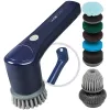Escova de limpeza elétrica sem fios Clatronic ERB 3815 A com 8 acessórios
