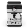 Máquina de café expresso KRUPS XP384E10 — semiautomática, depósito de água 2 l, 2 chávenas, preto/aço inoxidável