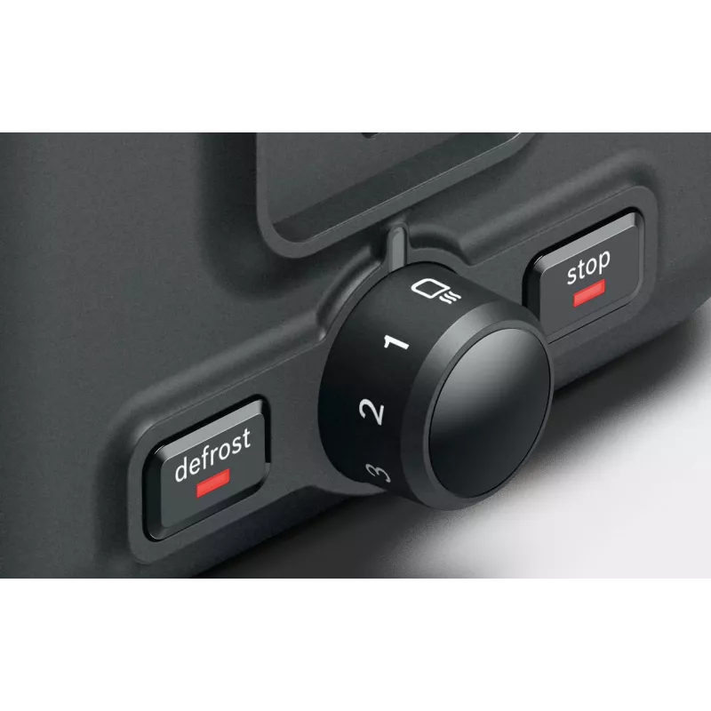 Torradeira Bosch TAT3P424 2 fatias 970 W preto, vermelho