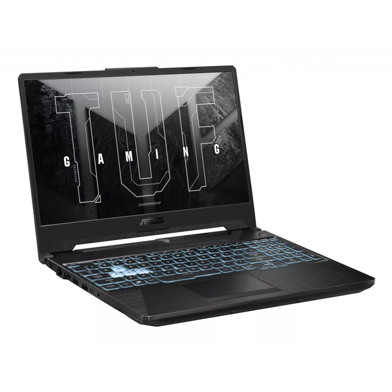 Portátil ASUS TUF Gaming A15 FA506NCG — AMD Ryzen 7 7445HS, 15,6 polegadas FHD, 16GB DDR5, 512GB SSD, RTX 3050, Win11 Home, preto