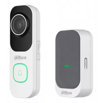 Dahua Technology VDKP01-WG campainha conjunto preto, cinzento, branco