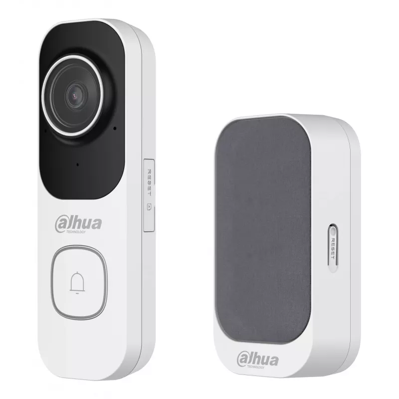 Dahua Technology VDKP01-WG campainha conjunto preto, cinzento, branco