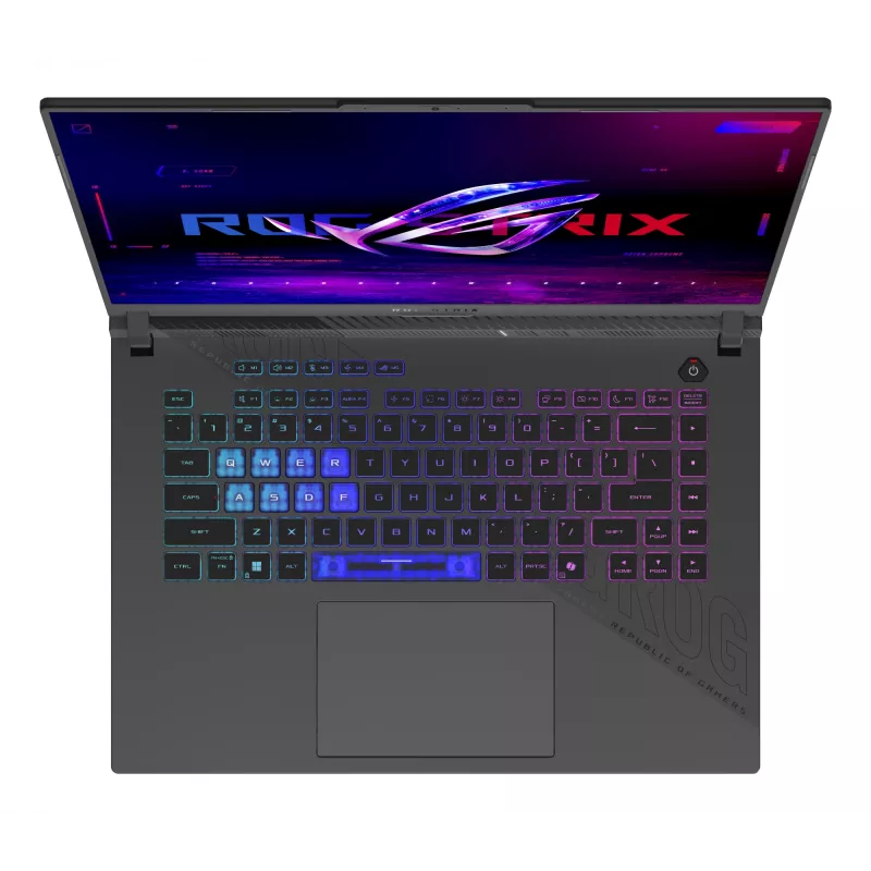 Portátil ASUS ROG Strix G16 G614PR-RV092W — AMD Ryzen 9 8940HX, 16 polegadas WUXGA, 16 GB DDR5, 1 TB SSD, RTX 5070 Ti, Wi‑Fi 6E, Windows 11