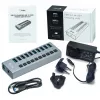 i-tec USB 3.0 Charging HUB 10 portas + fonte de alimentação 48 W