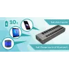i-tec USB 3.0 Charging HUB 10 portas + fonte de alimentação 48 W