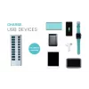 i-tec USB 3.0 Charging HUB 10 portas + fonte de alimentação 48 W