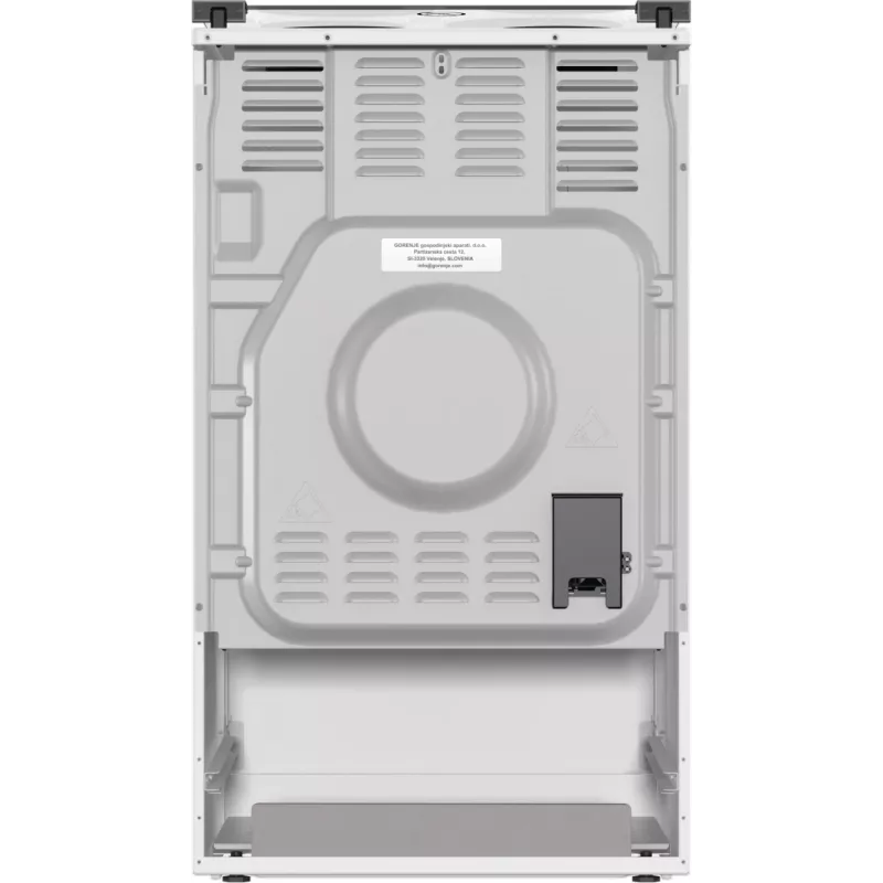 Gorenje GE5A21WH fogão independente, placa elétrica maciça, branco
