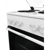 Gorenje GE5A21WH fogão independente, placa elétrica maciça, branco