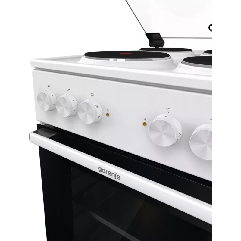Gorenje GE5A21WH fogão independente, placa elétrica maciça, branco