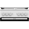 Gorenje GE5A21WH fogão independente, placa elétrica maciça, branco