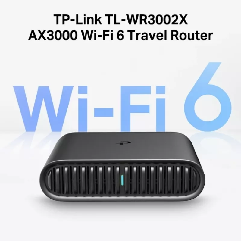 TP-Link TL-WR3002X router Wi-Fi Gigabit Ethernet dual-band (2,4 GHz / 5 GHz) preto