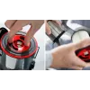 Aspirador vertical Bosch BCS711PET/Escova elétrica Bateria Seco Sem saco 0,3 L Preto, Vermelho 3 Ah