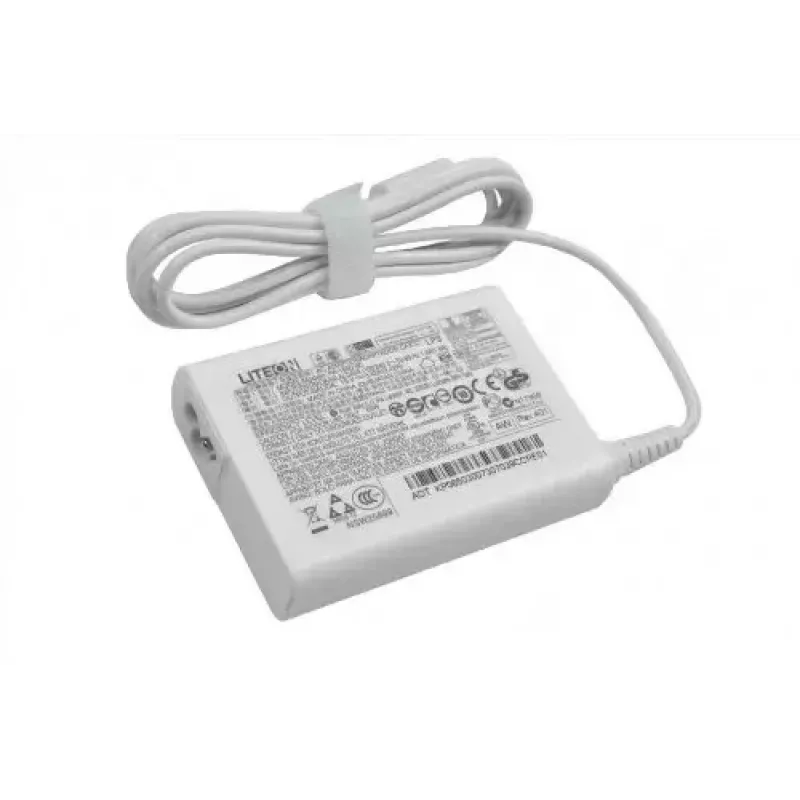 Fonte de alimentação AC Acer 65 W para interiores branca para portáteis KP.06503.008