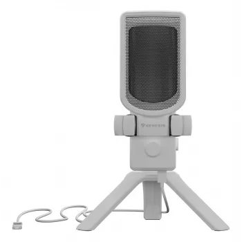 Microfone GENESIS Radium 250 Branco para consola de jogos