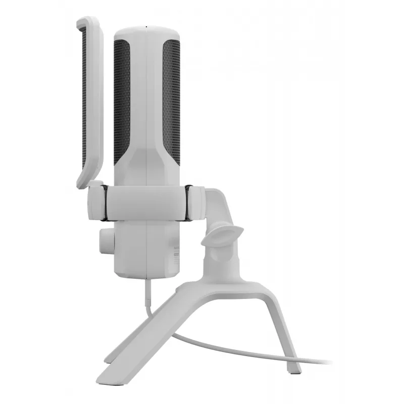 Microfone GENESIS Radium 250 Branco para consola de jogos