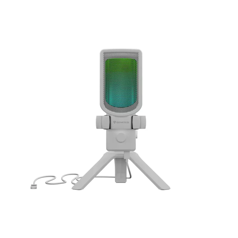 Microfone GENESIS Radium 250 Branco para consola de jogos