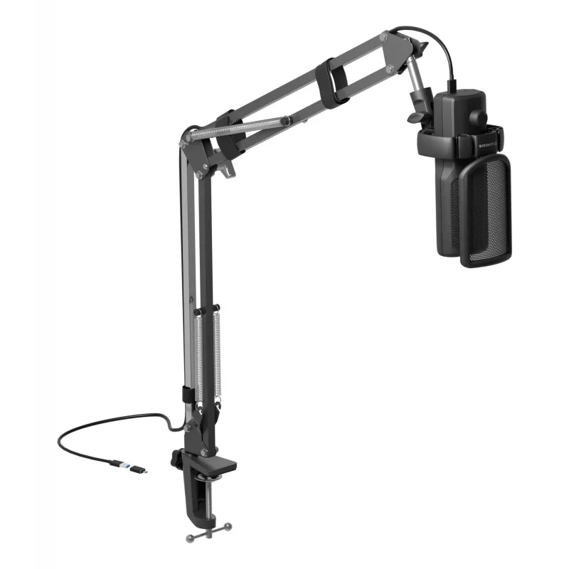 Microfone GENESIS NGM-2354 Preto Microfone para consola de jogos