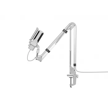 Microfone GENESIS Radium 251 Branco para consola de jogos