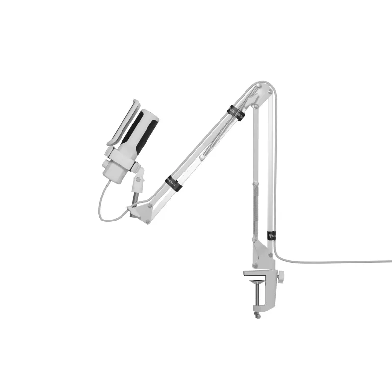 Microfone GENESIS Radium 251 Branco para consola de jogos