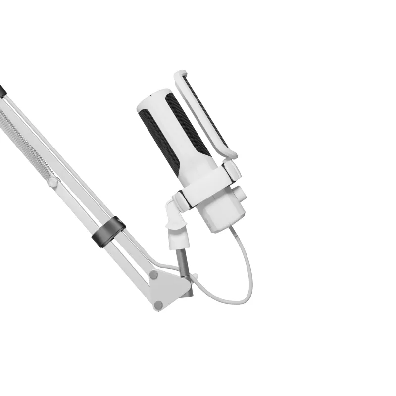 Microfone GENESIS Radium 251 Branco para consola de jogos