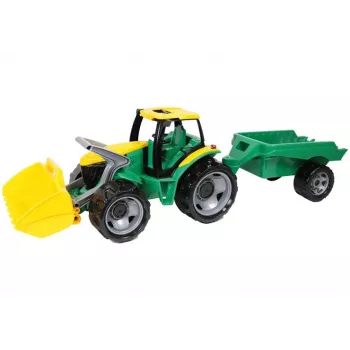 Trator Lena GIGA TRUCKS ZL-02123 com pá & atrelado